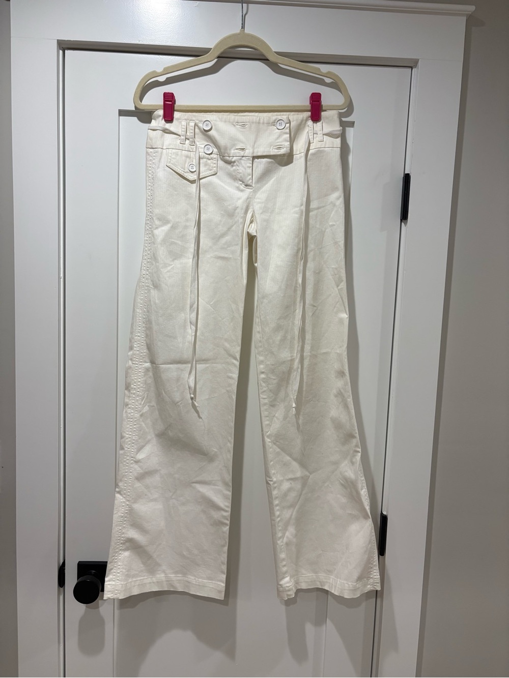 Max & Co. Women's Wide-Leg Pants with tie waist Size 8